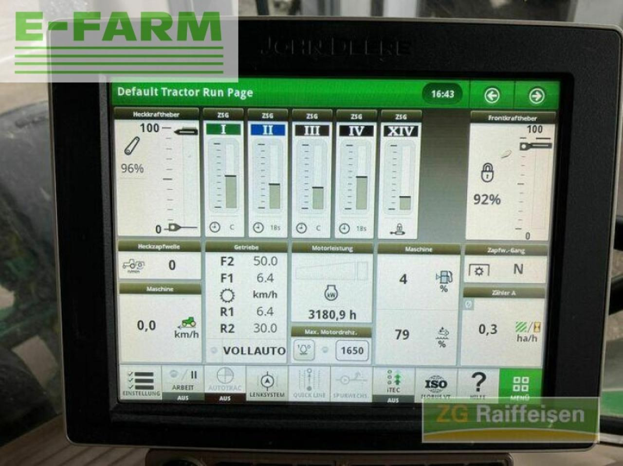 Traktor John Deere 6175 r: bilde 14