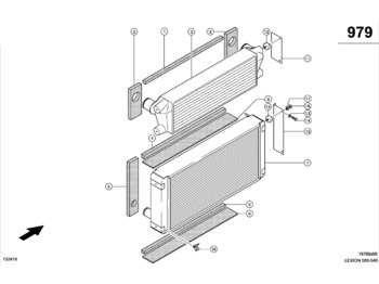 Intercooler CLAAS