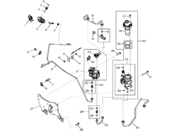 Motor og deler JOHN DEERE