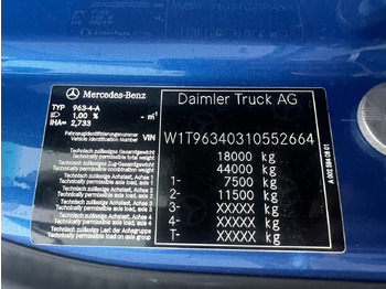 Ny Trekkvogn Mercedes-Benz Actros 1843 LS 4x4 HAD Actros 1843 LS 4x4 HAD, HydroDrive, MirrorCam, MultimediaCockpit: bilde 4