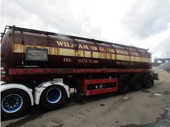 Tanksemi VACUUM TANKER TRAILER TRI AXLE 1996 STEEL TANK FITTED WITH 3CYL PERKINS DONKEY ENGINE: bilde 4