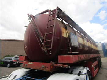 Tanksemi VACUUM TANKER TRAILER TRI AXLE 1996 STEEL TANK FITTED WITH 3CYL PERKINS DONKEY ENGINE: bilde 5