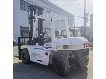 Dieseltruck Used TCM 7 TON Forklift Cheap Price diesel Engine TCM FD70 Second-hand Forklift: bilde 2