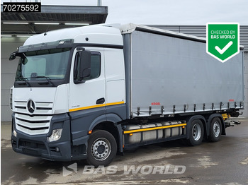 Leie Mercedes-Benz Actros 2548 6X2 BDF Ladebordwand Retarder Lift+Lenkachse ACC Navi Euro 6 Mercedes-Benz Actros 2548 6X2 BDF Ladebordwand Retarder Lift+Lenkachse ACC Navi Euro 6: bilde 1