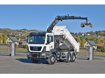 Tippbil, Kranbil MAN TGS 33.360 *KIPPER 4,80m *HIAB X-DUO 148 B-3*6x4: bilde 2