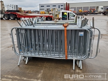 Anleggsmaskiner Bundle of Metal Pedestrian Safety Barriers (2 of): bilde 4