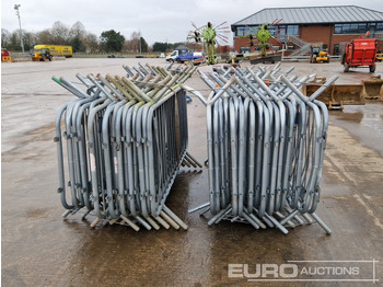 Anleggsmaskiner Bundle of Metal Pedestrian Safety Barriers (2 of): bilde 2