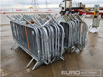 Anleggsmaskiner Bundle of Metal Pedestrian Safety Barriers (2 of): bilde 5