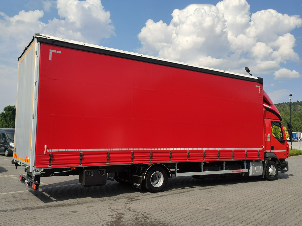 Kapellbil Renault D12.240 E6 Firana Tył Drzwi Dach Zsuwany Długa 830cm: bilde 10