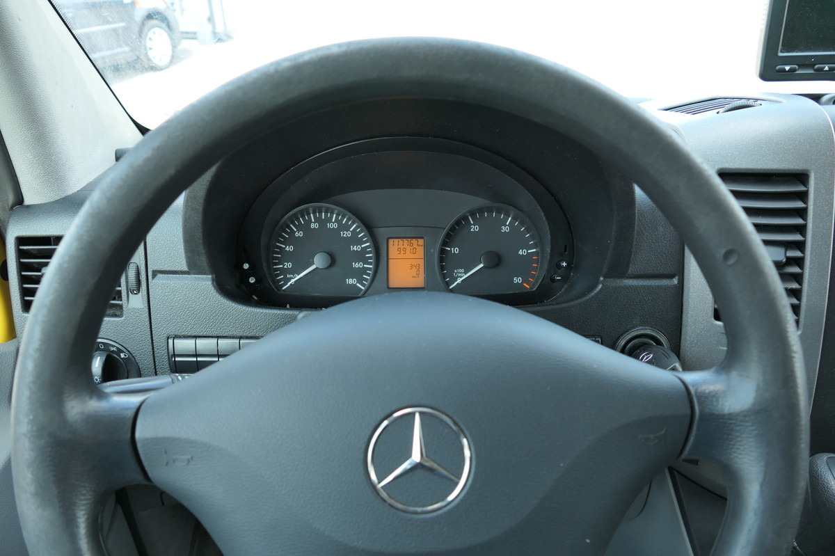 Varebil med skap MERCEDES-BENZ SPRINTER 310 CDI MAXI EURO-5 KOFFER DURCHGANG RE: bilde 14