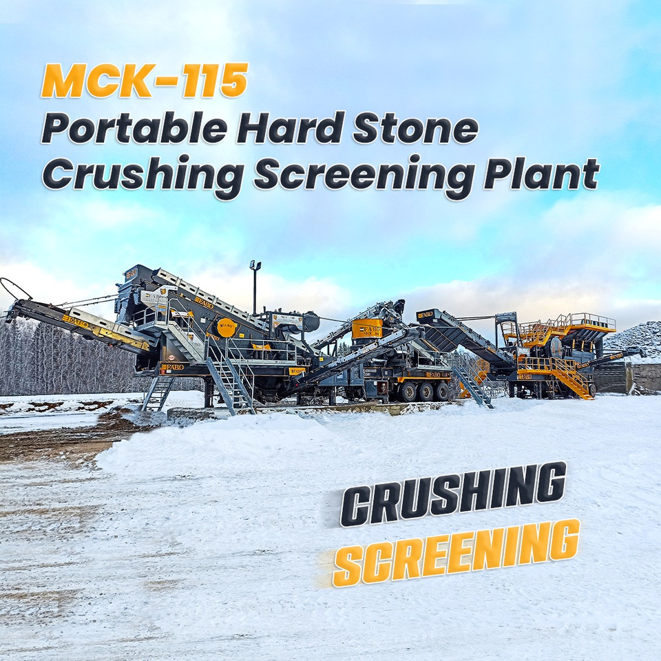 Ny Gruve maskin FABO MOBILE CRUSHING PLANT: bilde 1