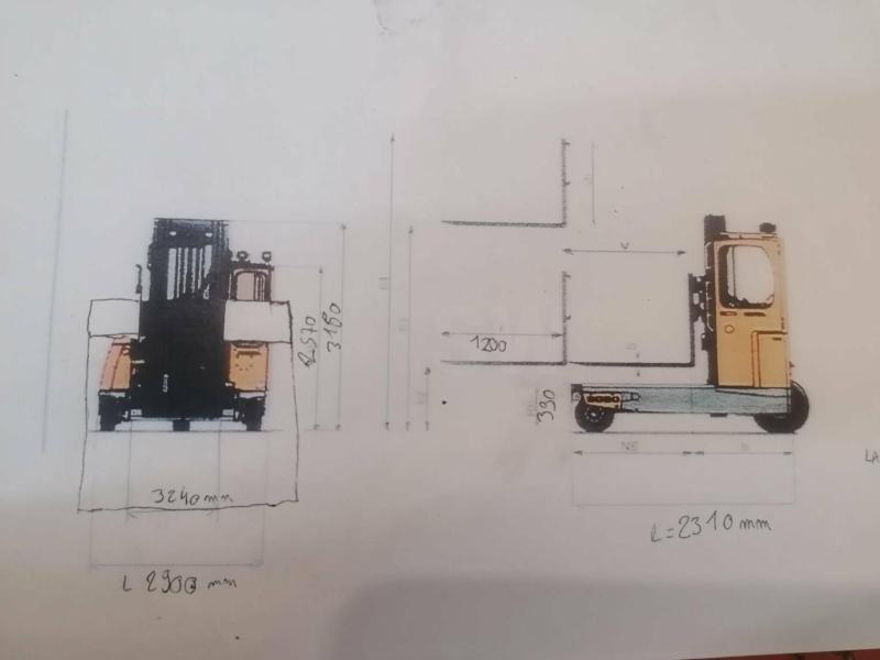 4-veis truck Combilift ESA30: bilde 8