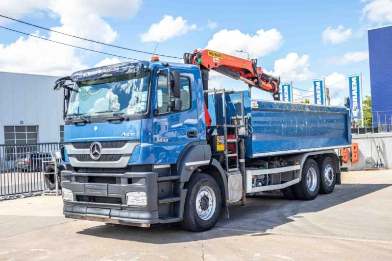 Tippbil, Kranbil Mercedes AXOR 2640 L - PK 16001: bilde 6