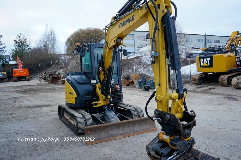 Minigraver Yanmar VIO57-6 ENGCONILLA: bilde 9