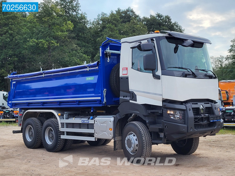 Leie Renault K 430 6X6 6x6 13m3 Big-Axle 3-Seiten Euro 6 Renault K 430 6X6 6x6 13m3 Big-Axle 3-Seiten Euro 6: bilde 14