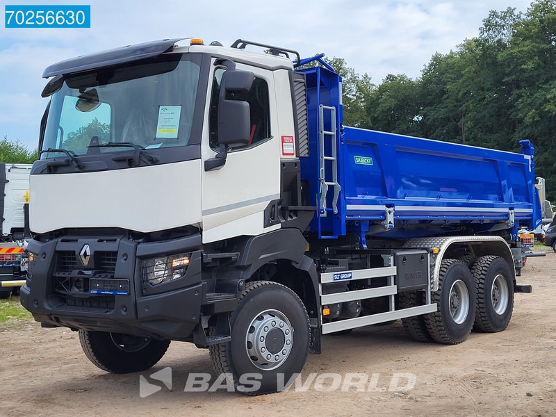 Leie Renault K 430 6X6 6x6 13m3 Big-Axle 3-Seiten Euro 6 Renault K 430 6X6 6x6 13m3 Big-Axle 3-Seiten Euro 6: bilde 12