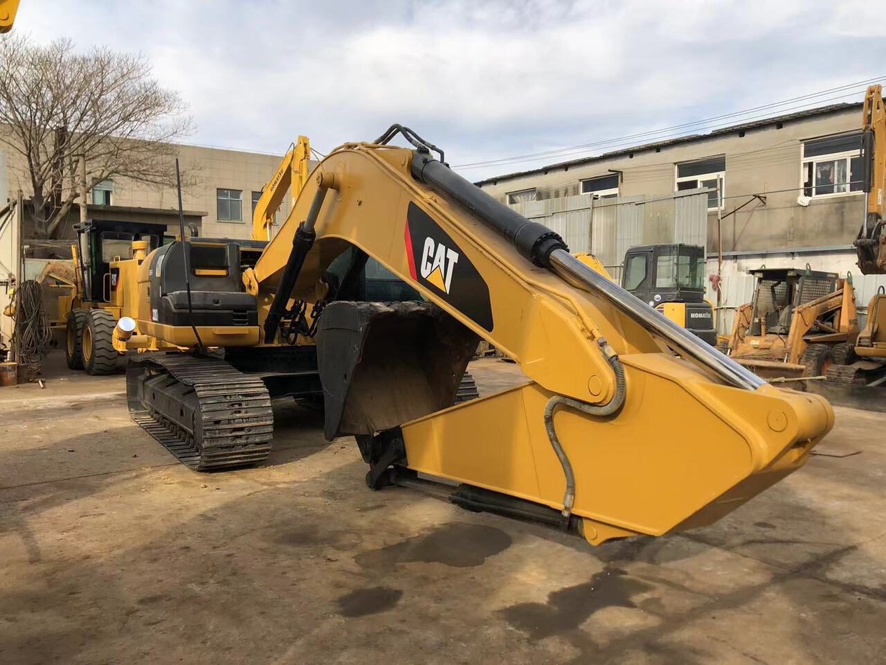 Beltegraver Cat caterpillar 320D: bilde 6