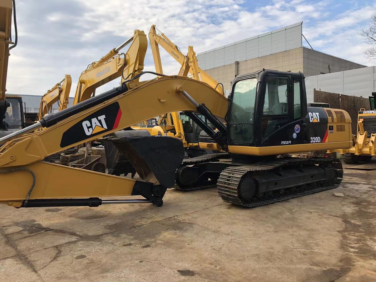 Beltegraver Cat caterpillar 320D: bilde 9