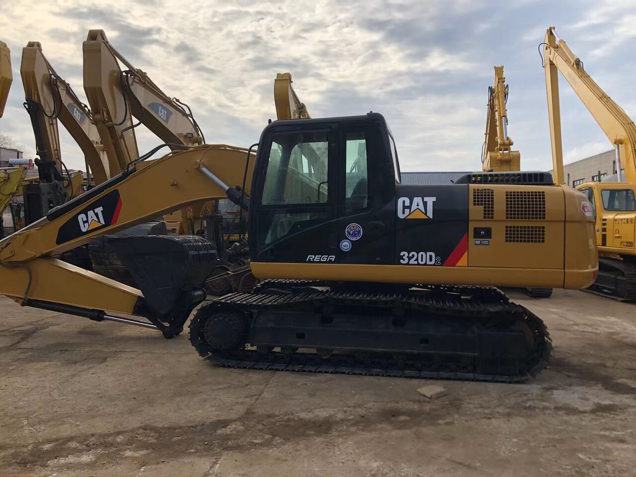 Beltegraver Cat caterpillar 320D: bilde 8