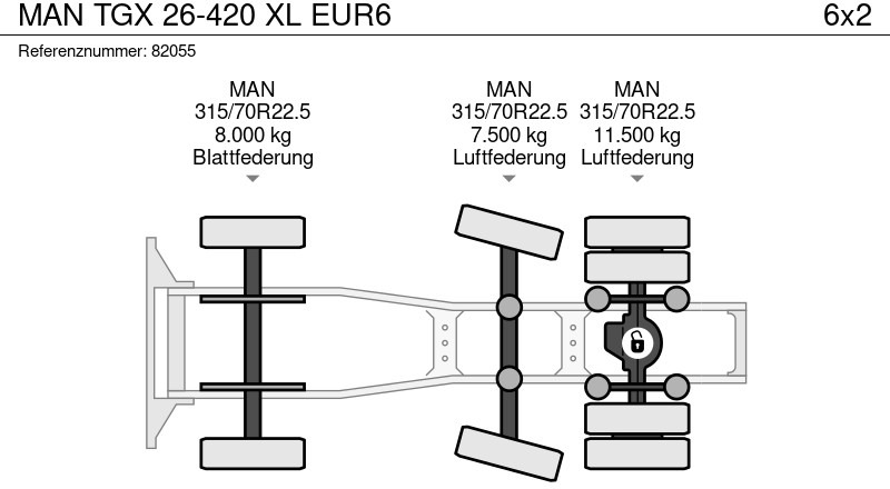 Trekkvogn MAN TGX 26-420 XL EUR6: bilde 20