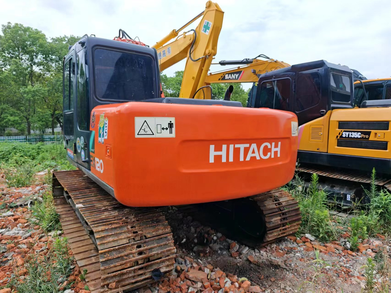 Beltegraver HITACHI EX120-5: bilde 8