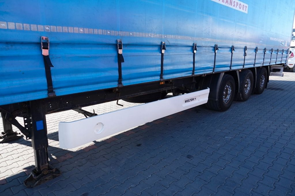 Gardintrailer Wielton FIRANKA MEGA / LOWDECK / OŚ PODNOSZONA / DACH PO: bilde 7