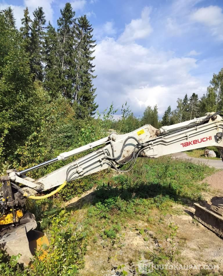 Beltegraver Takeuchi TB 1140, 2015, 7 800 h Tela alustainen kaivinkone Intexw, Ylöjärvi: bilde 11