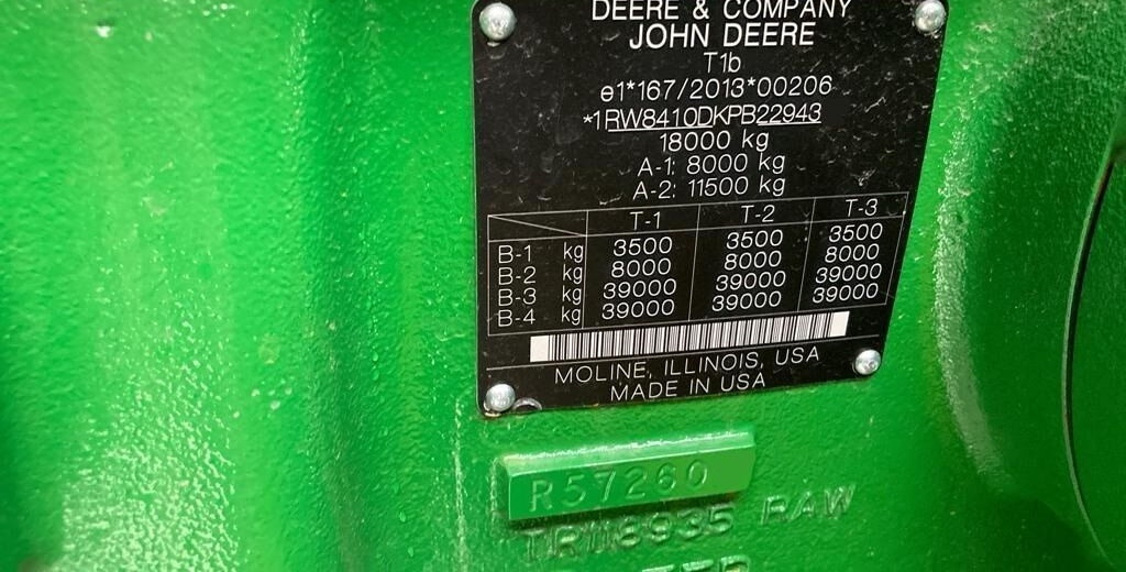 Ny Traktor John Deere 8R410: bilde 14