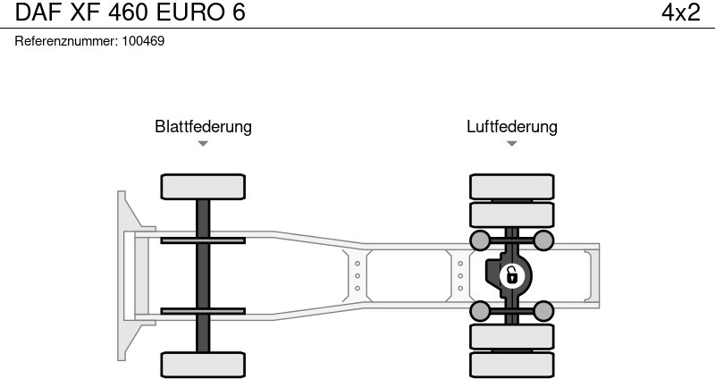 Trekkvogn DAF XF 460 EURO 6: bilde 13
