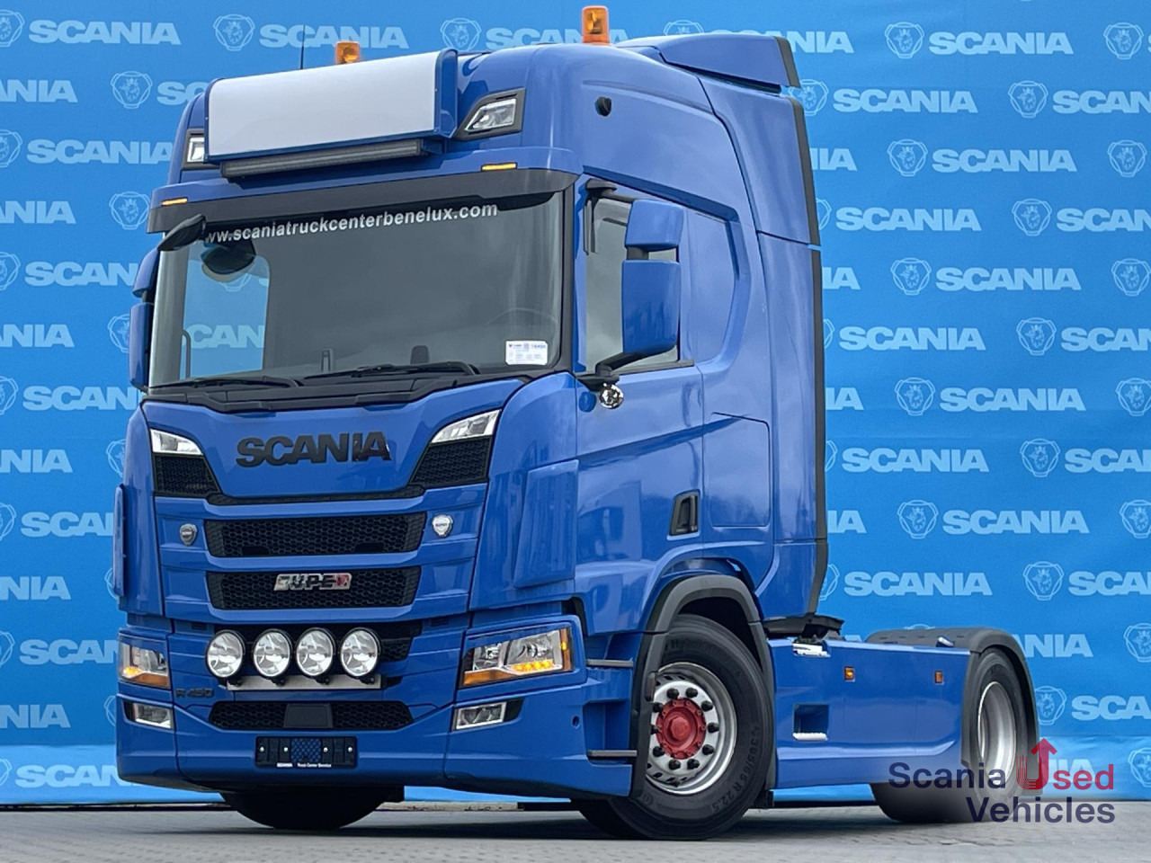 Trekkvogn SCANIA R 450 A4x2NB DIFF-L RETARDER PTO FULL AIR P-AIRCO: bilde 1