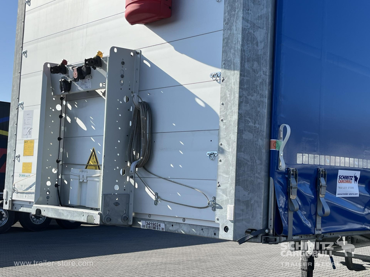 Gardintrailer SCHMITZ Auflieger Curtainsider Mega: bilde 10