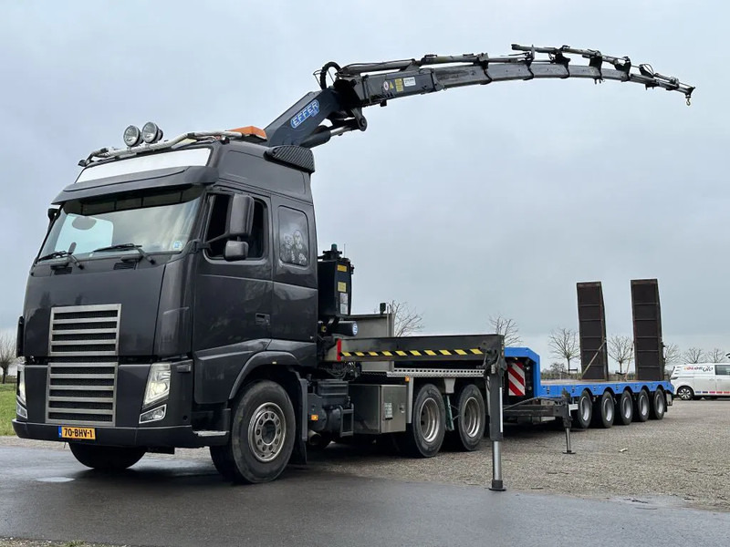 Trekkvogn Volvo FH 540 6x4!! EFFER CRANE 37tm!!CUSTOM BUILD!!TOP!!: bilde 7