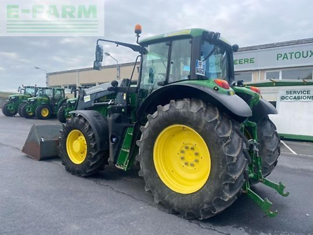 Traktor John Deere 6155m: bilde 10