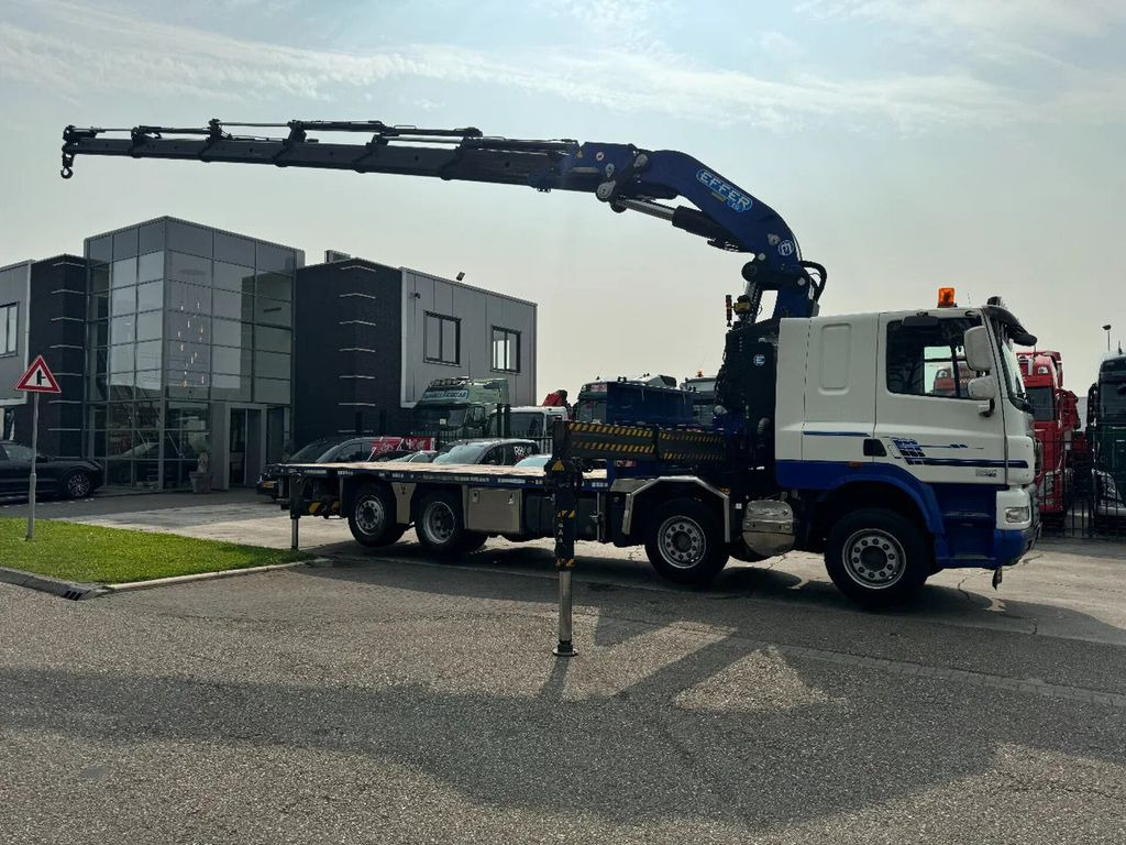 Planbil, Kranbil DAF CF 85.460 8X2 EFFER 850/6S CRANE + REMOTE CONTRO: bilde 14