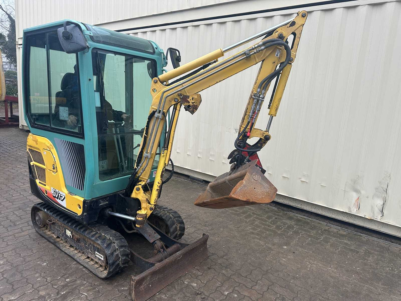 Minigraver Yanmar SV17: bilde 7