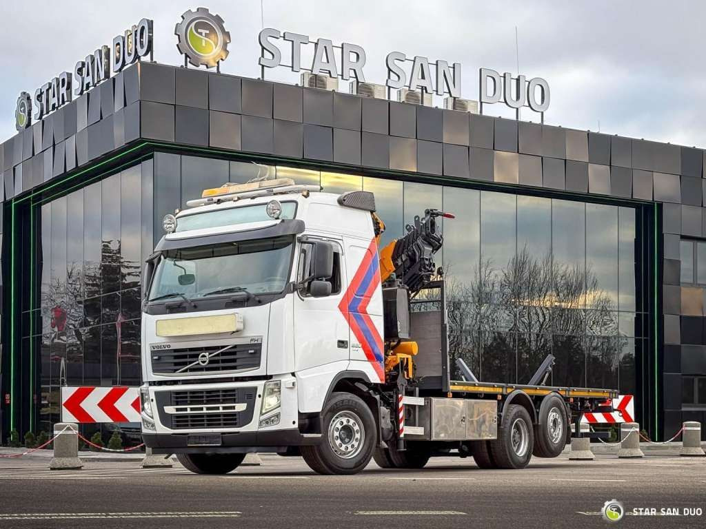 Kranbil, Planbil Volvo  FH 16 520 6x2 EFFER 370 Winch Crane Kran: bilde 27