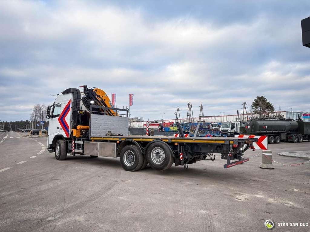 Kranbil, Planbil Volvo  FH 16 520 6x2 EFFER 370 Winch Crane Kran: bilde 11