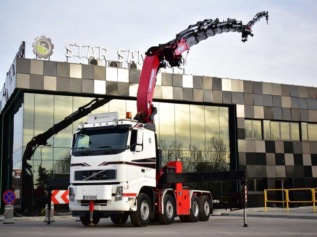 Ny Kranbil, Trekkvogn Volvo  FH 520 8x2 EFFER 850 Fly Jib Winch 5th: bilde 11