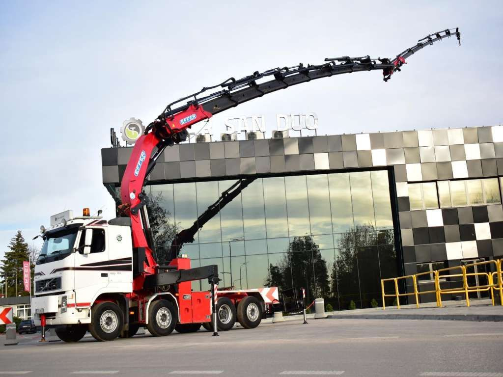 Ny Kranbil, Trekkvogn Volvo  FH 520 8x2 EFFER 850 Fly Jib Winch 5th: bilde 13