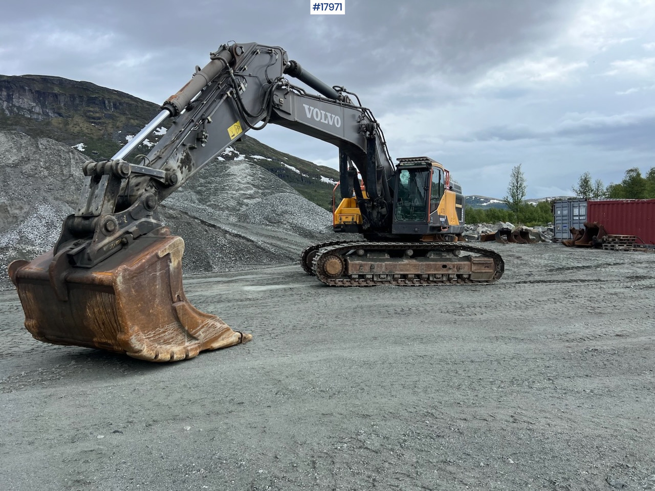 Gravemaskin Volvo EC480EL: bilde 7