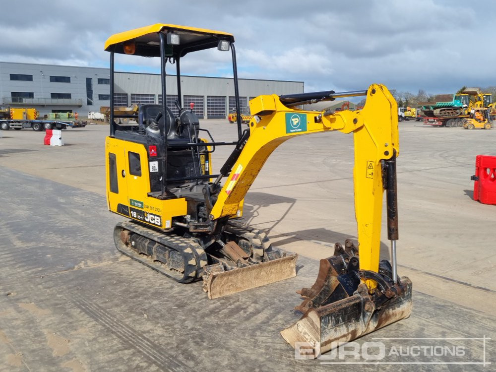 Minigraver 2019 JCB 16C-1: bilde 7