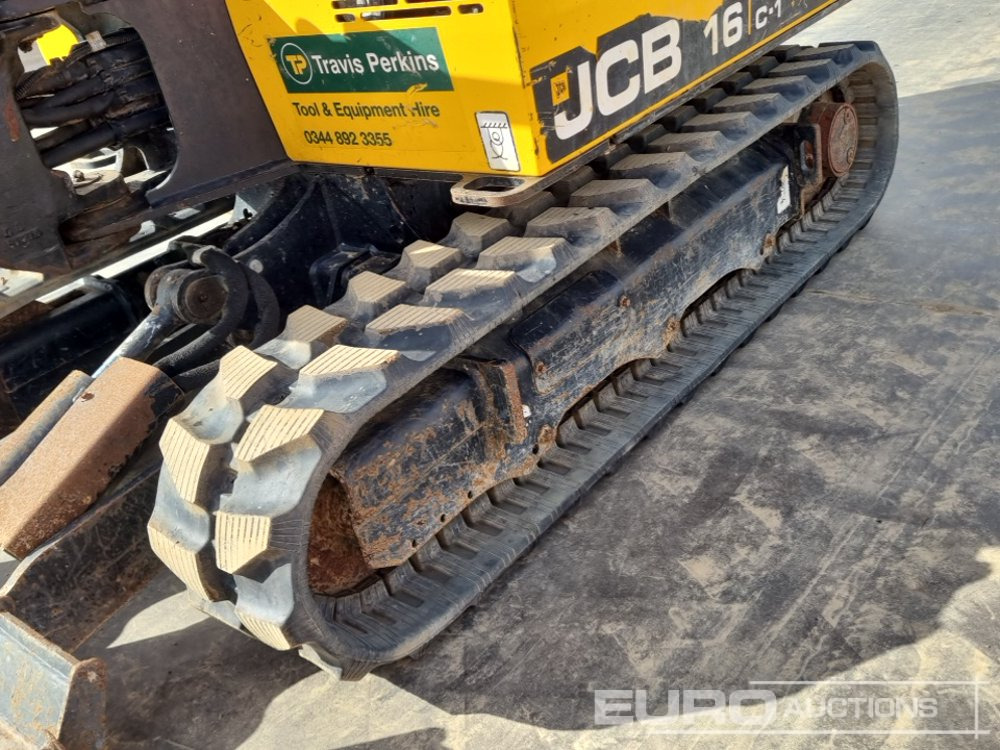 Minigraver 2019 JCB 16C-1: bilde 12