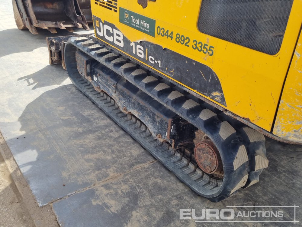 Minigraver 2019 JCB 16C-1: bilde 9