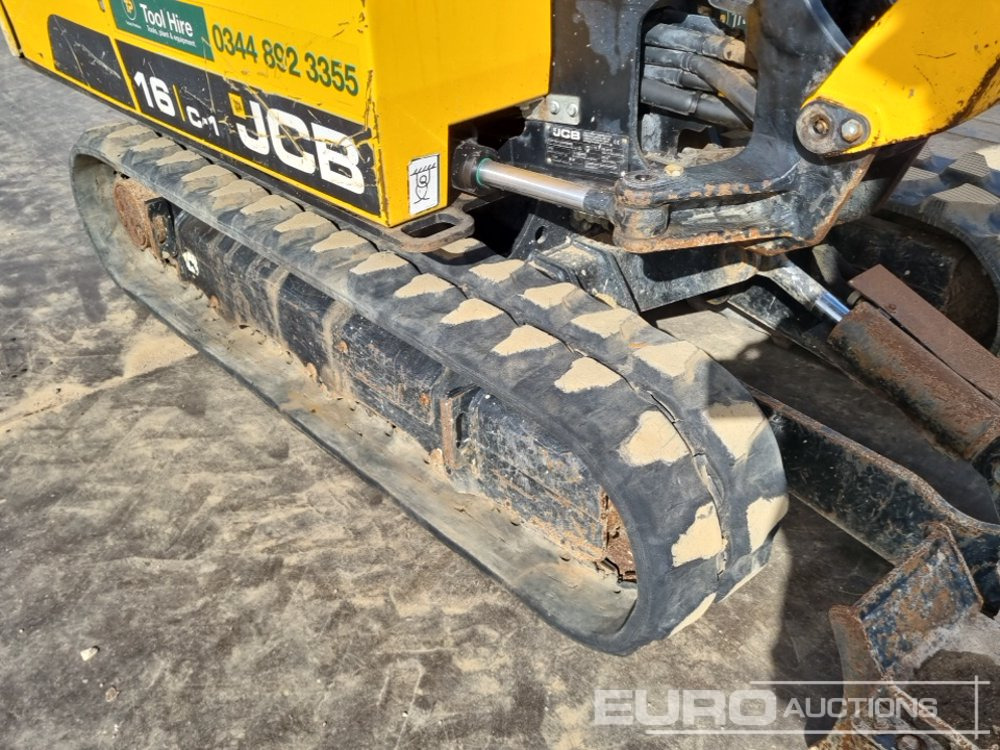 Minigraver 2019 JCB 16C-1: bilde 13