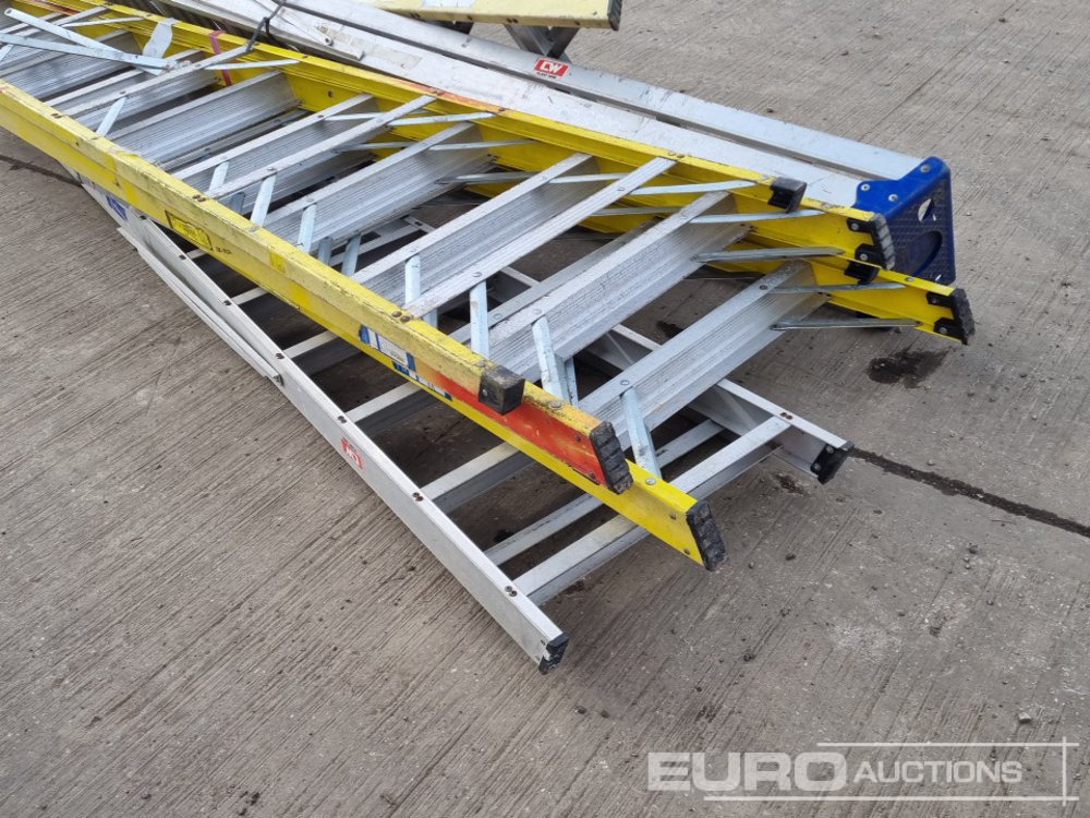 Anleggsmaskiner Fiberglass Step Ladders (3 of), Aluminium Step Ladders (2 of): bilde 12