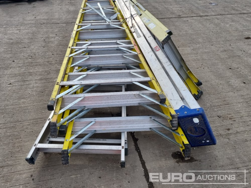 Anleggsmaskiner Fiberglass Step Ladders (3 of), Aluminium Step Ladders (2 of): bilde 13