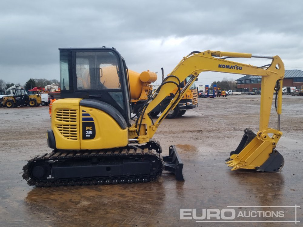 Minigraver Komatsu PC35MR-2: bilde 6