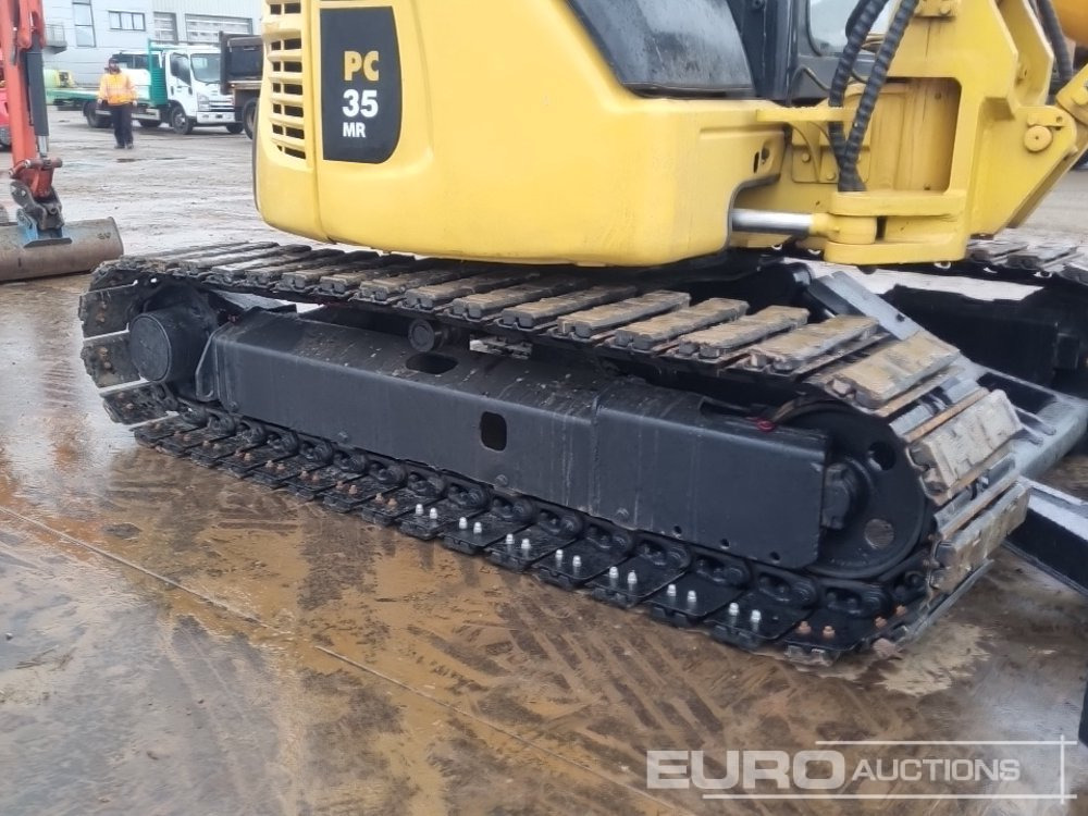 Minigraver Komatsu PC35MR-2: bilde 16