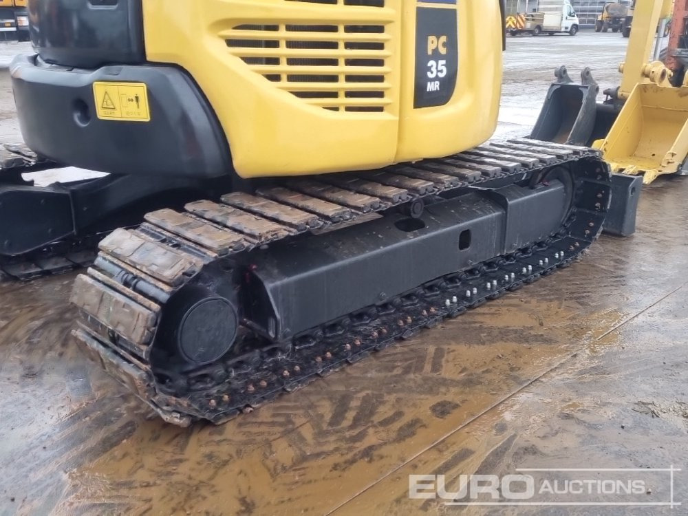 Minigraver Komatsu PC35MR-2: bilde 14