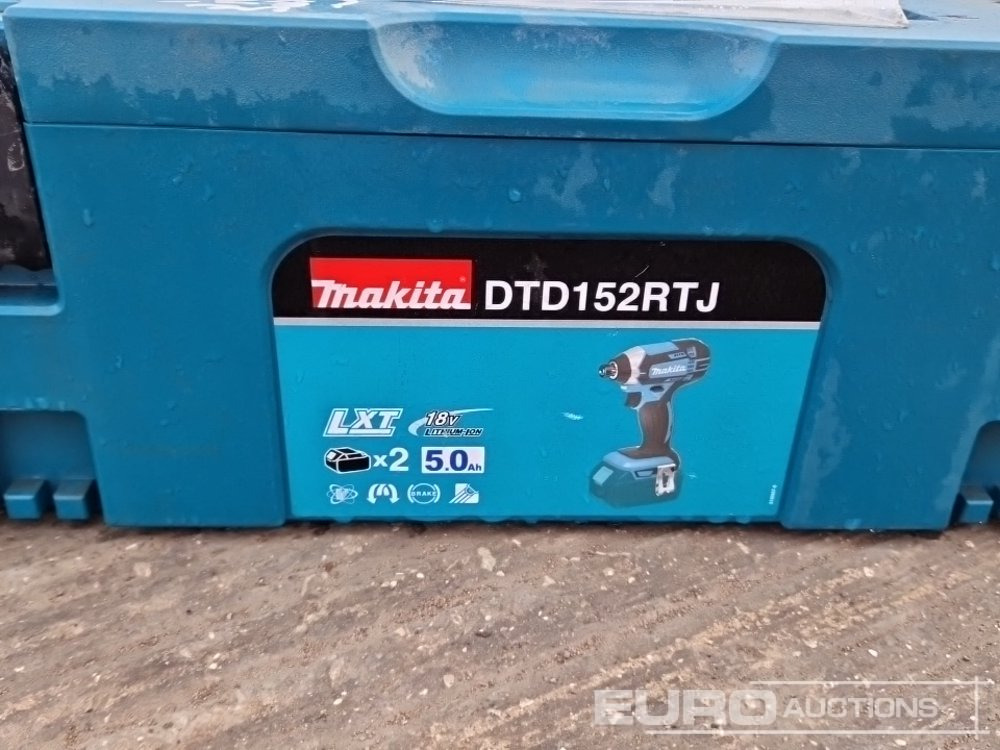 Anleggsmaskiner Makita 110Volt Impact Gun, 110Volt Hammer Drill, Battery Impact Gun (2 of), Battery Hammer Drill, Spectra Laser Level: bilde 6